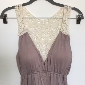 Iris Los Angeles Maxi Dress with Lace Back